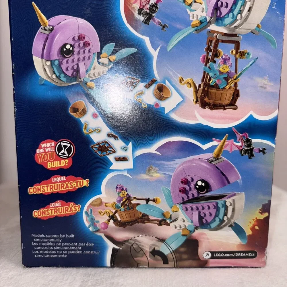 LEGO Dreamzzz: Izzie's Narwhal Hot-Air Balloon (71472) NEW IN SEALED BOX